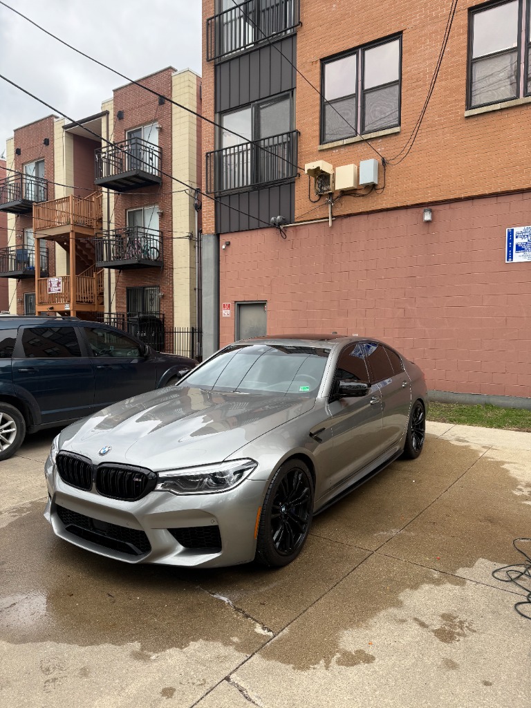 BMW M5 Competition exterior detail Chicago mobile auto detailing service